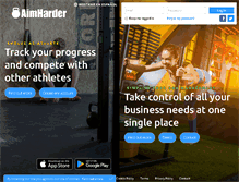 Tablet Screenshot of aimharder.com